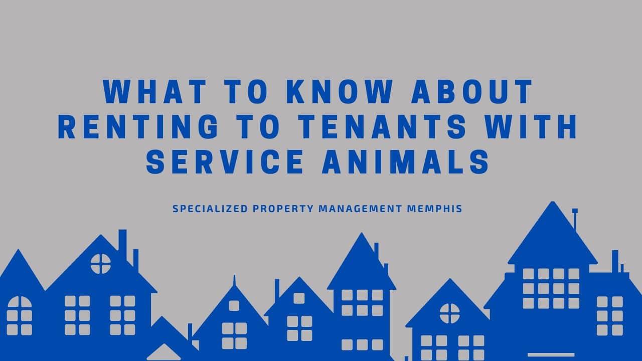 Specialized PM Memphis 7 What to Know About Renting to Tenants with Service Animals